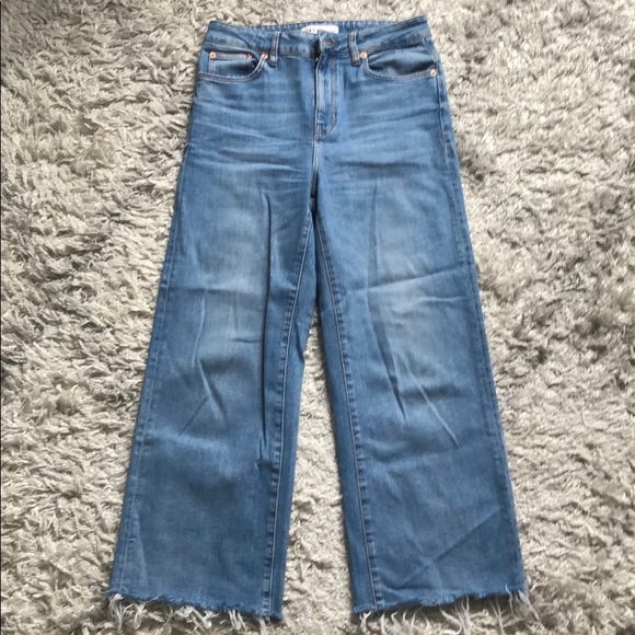 Zara Pants - Zara high waisted fitted boyfriend jeans